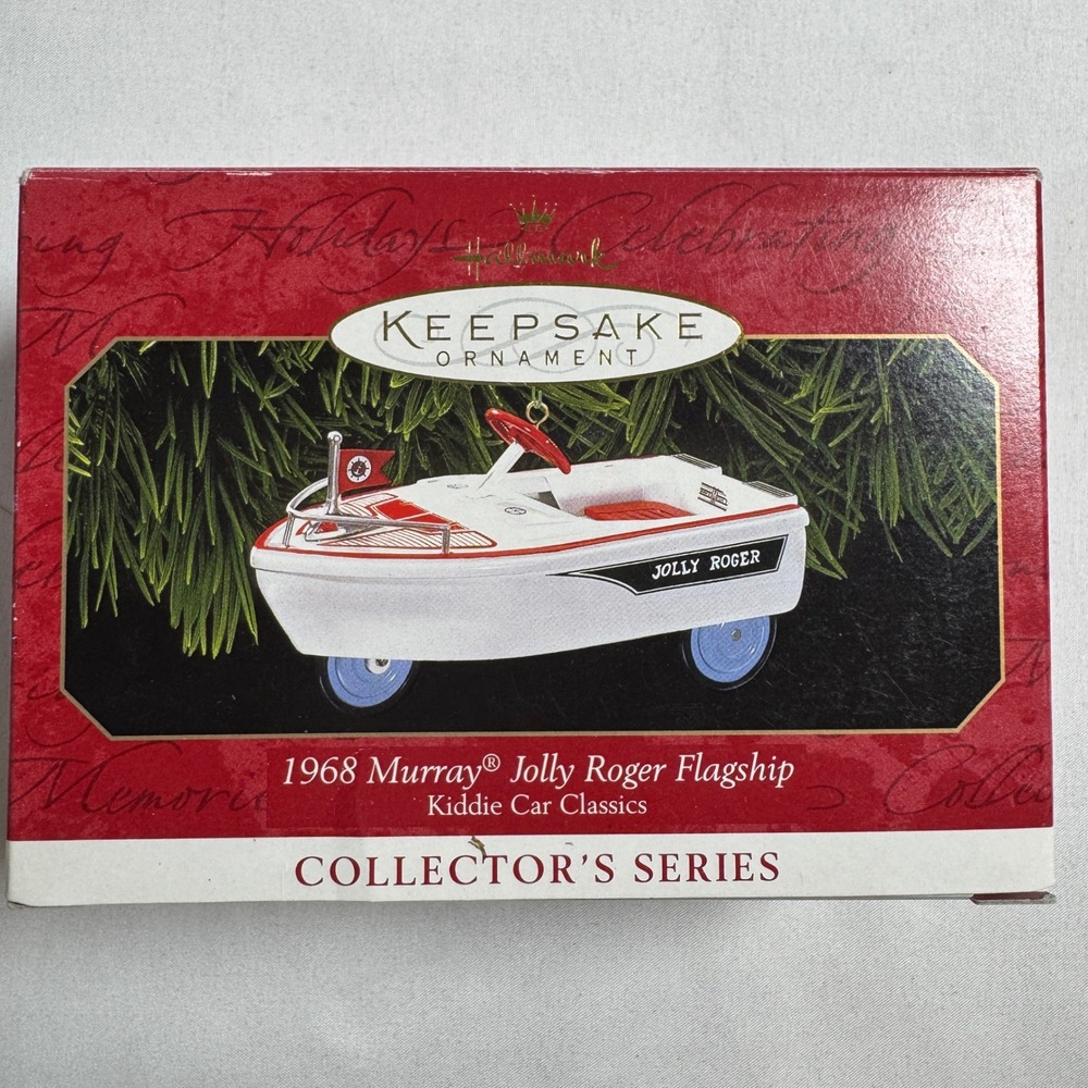 Hallmark 1999 Kiddie Car Classics 1968 Murray Jolly Roger Ornament QX6279